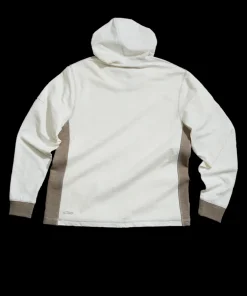 Alii Guard - Natural/Gray Long Sleeve Longboard Hooded Tee