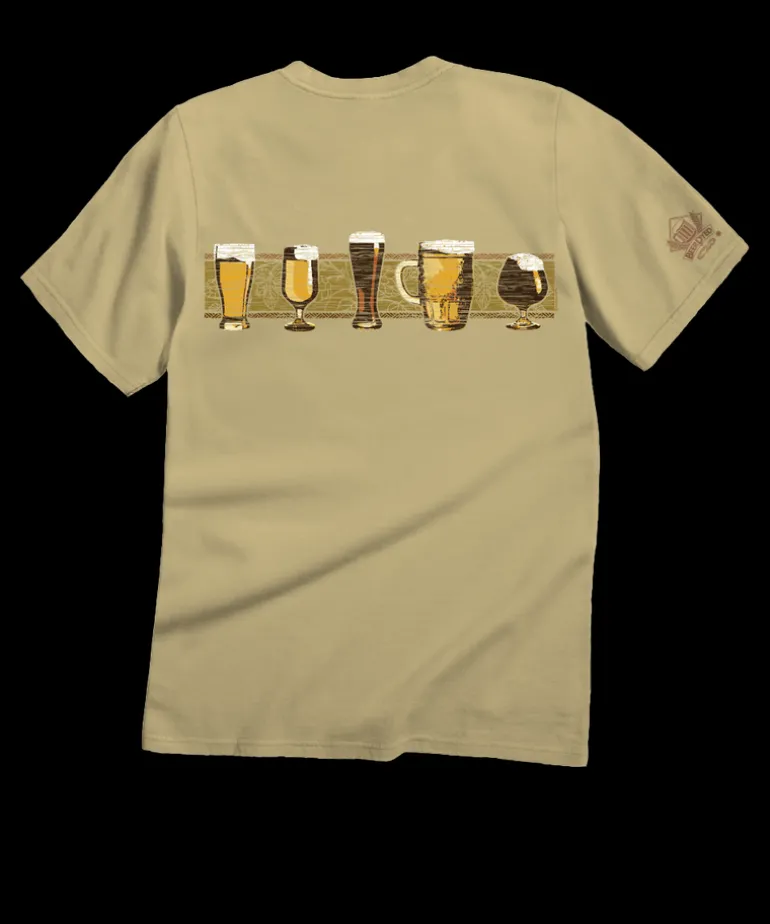 Band of Brews - Beer Dyed Short Sleeve Crewneck T-Shirt
