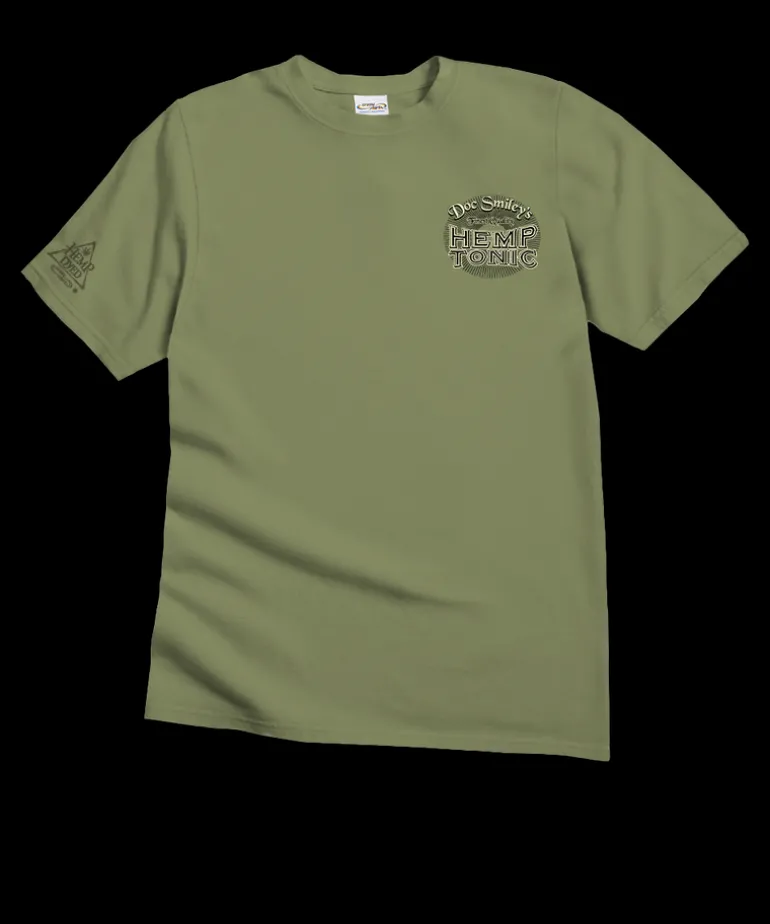Doc Smileys - Hemp Dyed Short Sleeve Crewneck T-Shirt
