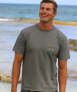 Duke Kahanamoku Aloha - Crater Dyed® Short Sleeve Crewneck T-Shirt