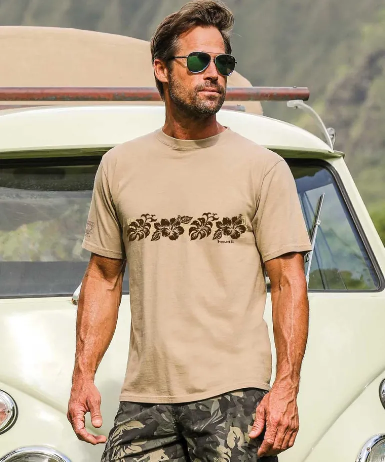 Kalaipu Band - Kona Coffee Dyed Short Sleeve Crewneck T-Shirt
