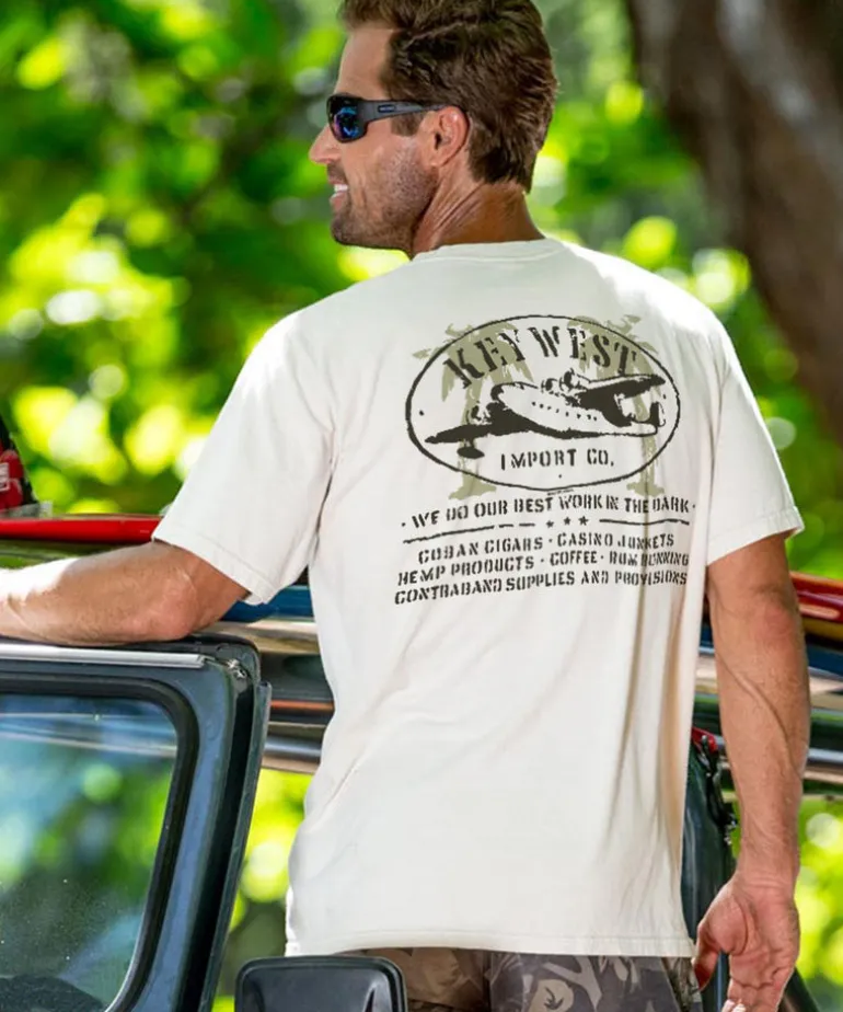 Key West Import Co. - Coconut Dyed Short Sleeve Crewneck T-Shirt