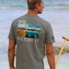 Kicking It 66 - Crater Dyed® Short Sleeve Crewneck T-Shirt