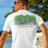 Lahaina Banyan - White Short Sleeve Crewneck T-Shirt