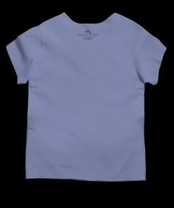 Lahaina Watercolor - Lavender Dyed Short Sleeve Scoop Neck T-Shirt