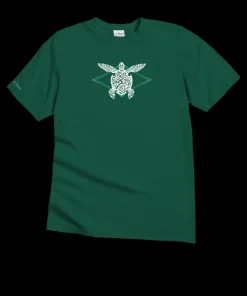 Moana Honu - Forest Green Short Sleeve Crewneck T-Shirt