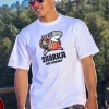 Musubi Sharka™ - White Short Sleeve Crewneck T-Shirt