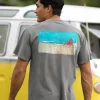 Painted Siesta Key - Crater Dyed® Short Sleeve Crewneck T-Shirt