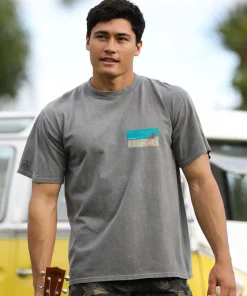 Painted Siesta Key - Crater Dyed® Short Sleeve Crewneck T-Shirt