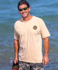 Premium Grandpa - Beer Dyed Short Sleeve Crewneck T-Shirt