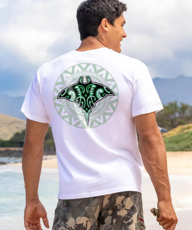 Spirits Of The Deep - White Short Sleeve Crewneck T-Shirt