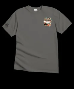 Vintage Vegas Sign - Crater Dyed® Short Sleeve Crewneck T-Shirt
