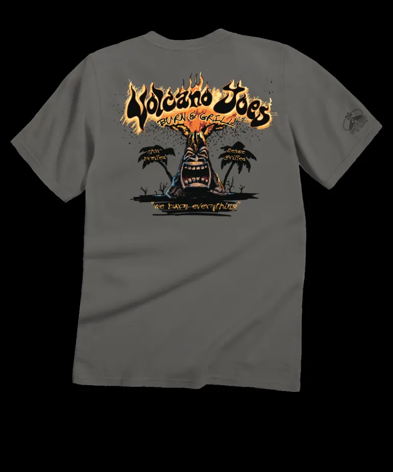 Volcano Joe's - Crater Dyed® Short Sleeve Crewneck T-Shirt
