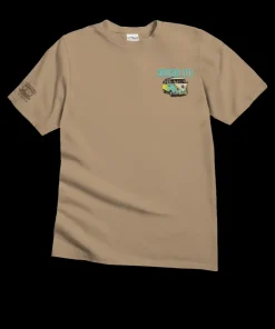 Volkswagen Sausalito Van - Kona Coffee Dyed Short Sleeve Crewneck T-Shirt