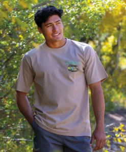 Volkswagen Sausalito Van - Kona Coffee Dyed Short Sleeve Crewneck T-Shirt