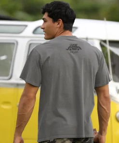 Volkswagen Surfs Up Sharka™ - Crater Dyed® Short Sleeve Crewneck T-Shirt
