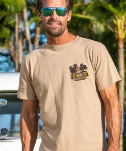 Volkswagen Tiki - Kona Coffee Dyed Short Sleeve Crewneck T-Shirt