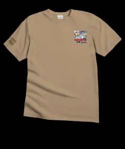 Volkswagen Van Lahaina - Kona Coffee Dyed Short Sleeve Crewneck T-Shirt