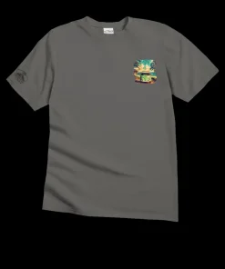 Volkswagen Van Watercolor - Crater Dyed® Short Sleeve Crewneck T-Shirt