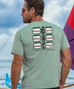 Musubi Six Pack - Seaglass Short Sleeve Crewneck T-Shirt