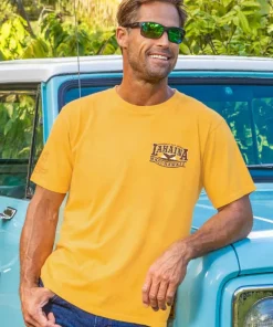Old Town Lahaina - Pineapple Dyed Short Sleeve Crewneck T-Shirt